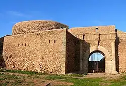 Borj Roukni ou Borj El-Kébir, bastion atlantique fortifié bâti sous le Pacha Mohammed Ben Abdelhadi Zniber I en 1853 à la suite du Bombardement de Salé (1851)