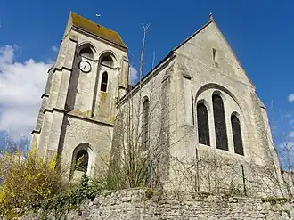 Vue depuis le sud-est.