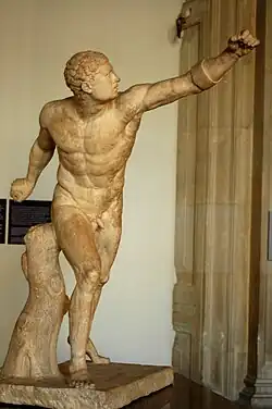 Le Gladiateur Borghèse, au musée du Louvre.