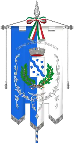 Drapeau de Borghetto d'Arroscia