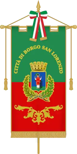 Drapeau de Borgo San Lorenzo