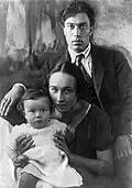 Boris Pasternak et sa famille, v. 1920
