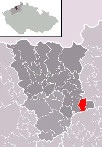 Localisation de Bořislav