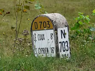 Image illustrative de l’article Route nationale 703