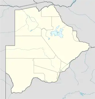 Voir sur la carte administrative du Botswana