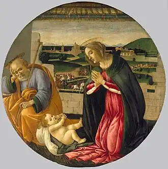 L'Adoration, par Sandro Botticelli