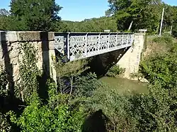 Le pont de 1902.