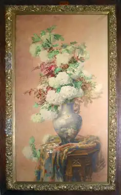 Boules de neige, 1902, aquarelle, 174&nbsp;×&nbsp;104&nbsp;cm.