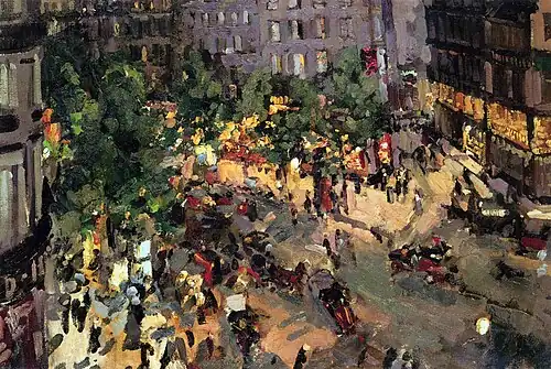 Constantin Korovine, 1911,galerie Tretiakov, Moscou.
