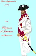 régiment de Boulonnais de 1776 à 1779