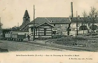 Image illustrative de l’article Tramway de Versailles à Maule