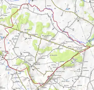 Carte topographique.