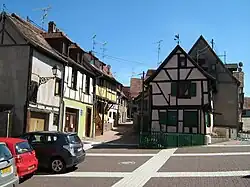 Vue sur la rue du Magasin