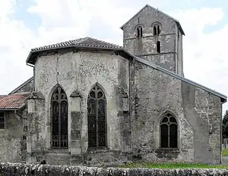 Église Saint-Georges, côté nord-est.