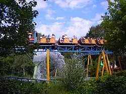 Mine d'or engloutie au Parc Bagatelle