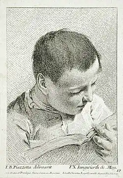 Garçon lisant (n. d., musée d'Art du comté de Los Angeles).