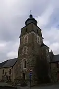 Église Saint-Malo : le clocher.