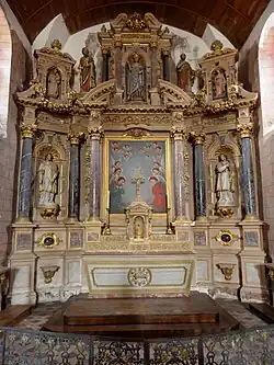 Maître-autel et son retable (église de Brée), attribué à Tugal Caris.