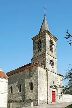 Façade orientée au sud.