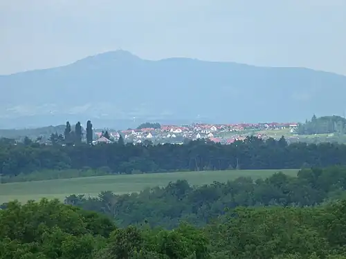 Panorama de Bradlec.