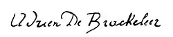 signature d'Adrien de Braekeleer