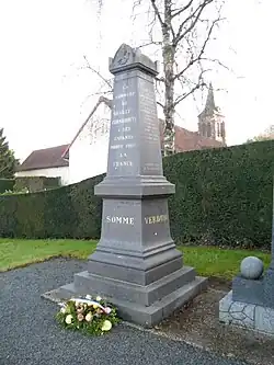 Monument au morts 1914-1918.