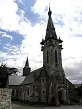 L'église Saint-Melaine à Brain-sur-Vilaine.