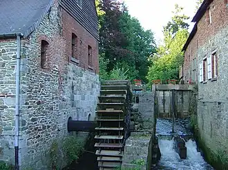 Le moulin banal de Braine-le-Château.