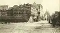La porte de sortie de la ville de Gdańsk vers Siedlce en 1895.