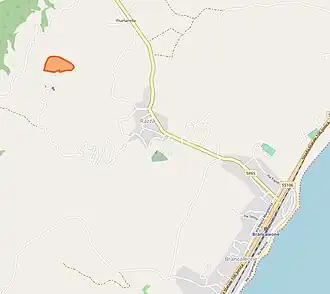 Plan du site archéologique.