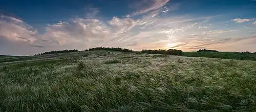 Brandouchkin au coucher du soleil, patrimoine naturel.
