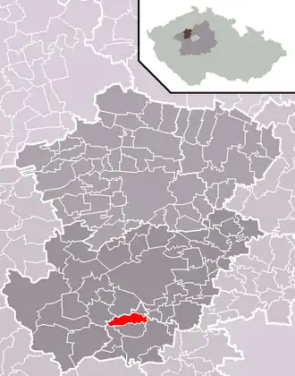 Localisation de Braškov