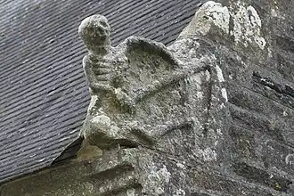 L'Ankou sur l'ossuaire.