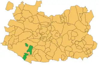 Localisation de Brazatortas