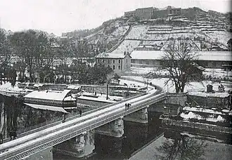 Pont de Bregille en 1907.