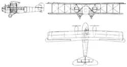 Description de l'image Breguet 22 Leviathan 3-view L'Aéronautique December,1922.png.
