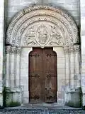 Portail du clocher.