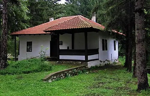 Le konak du prince Miloš à Brestovačka Banja, 1837.