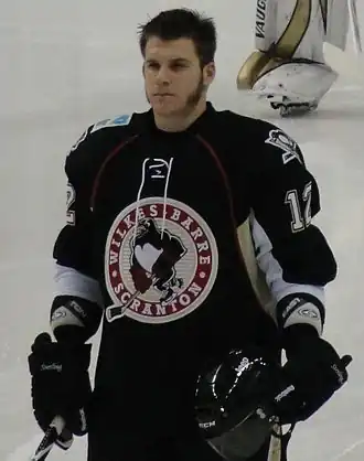 Brett Sterling avec les Penguins de Wilkes-Barre/Scranton