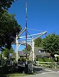 Pont basculant entre le canal d'Amsterdam au Rhin et le Vecht.