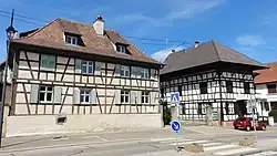 Ancien restaurant « Au Lion d'Or » puis maison (XVIIIe – XIXe&nbsp;siècle),26 rue Principale.