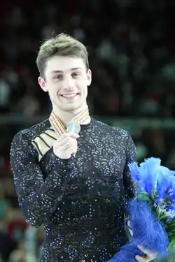 Brian Joubert (France), champion du monde en 2007.
