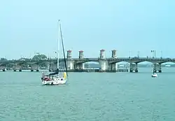 Vue du pont aux lions