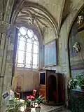 Bas-côté sud, chapelle Sainte-Anne.