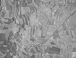 Emplacement du futur aéroport d'Angoulême - Brie Champniers en 1980.