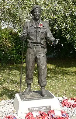 Mémorial au brigadier James Hill.