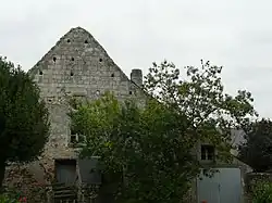 Ancienne salle seigneuriale.