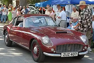 Une 407 Zagato, réputée avoir inspiré l'Aston-Martin DB4