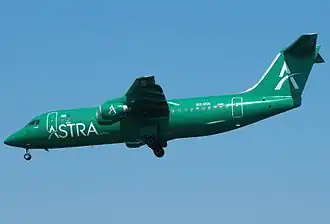 BAE-164 d'Astra Airlines