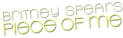 Description de l'image Britney Spears - Piece of Me Logo.png.